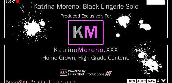  KaM.03 Katrina Moreno Black Lingerie Solo